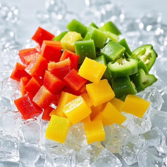 Frozen Blended Pepper Dices